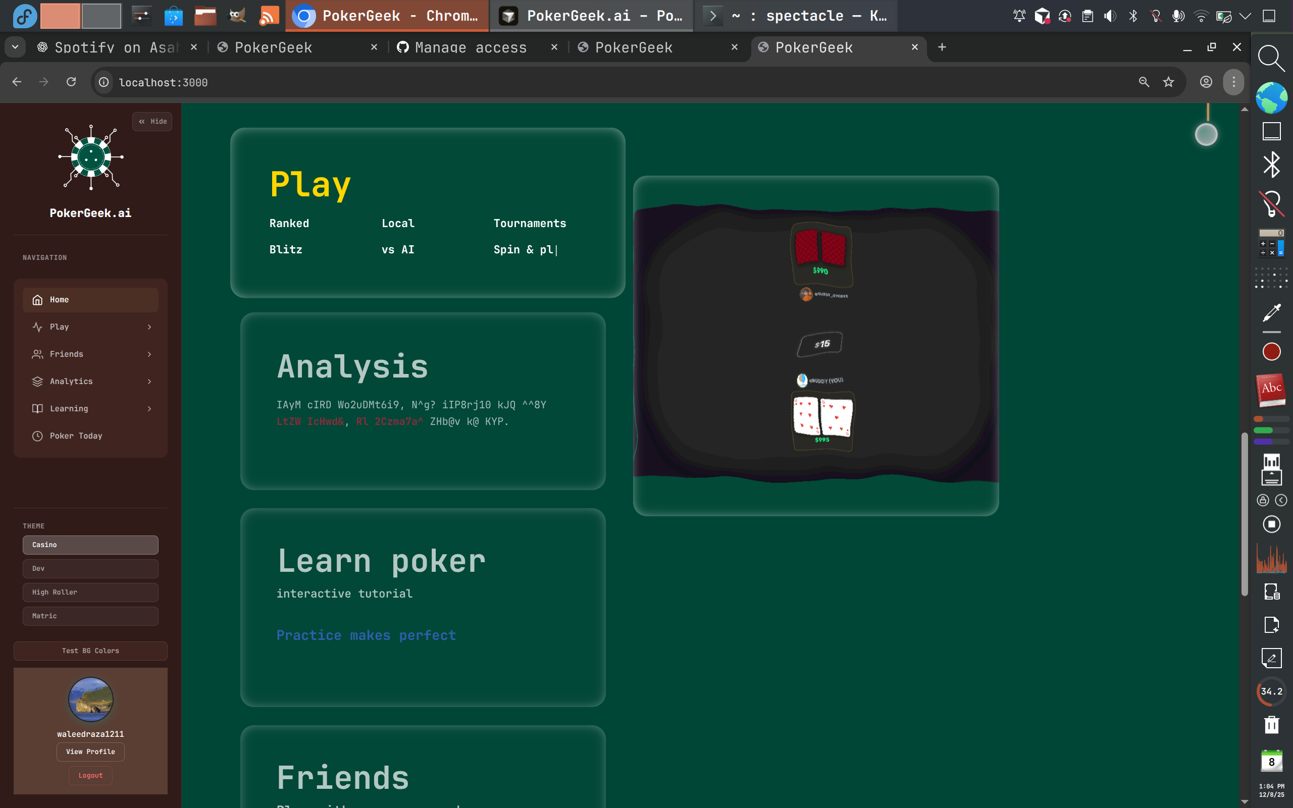 PokerGeek Screenshot
