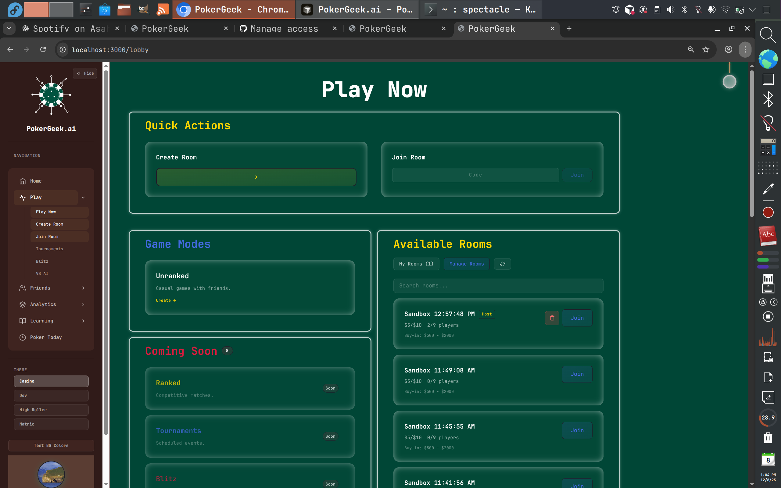 PokerGeek Screenshot