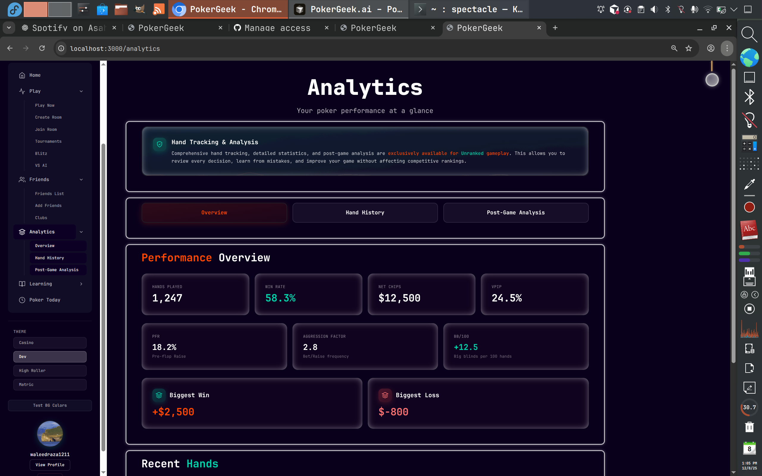 PokerGeek Screenshot